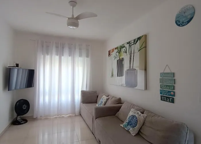Em Frente Ao Mar Com Wi-Fi E Garagem Apartamento Guarujá